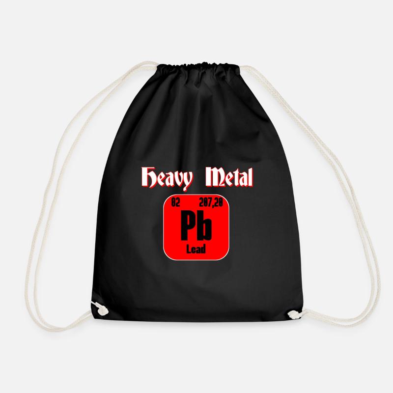 Heavy Metal Blei - Turnbeutel - Schwarz