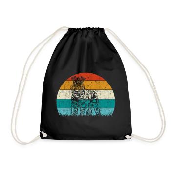 Kerry Blue Terrier Chien Vintage Rétro - Sac de sport léger - noir - Devant