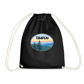 Templin - Turnbeutel - Schwarz - Vorne