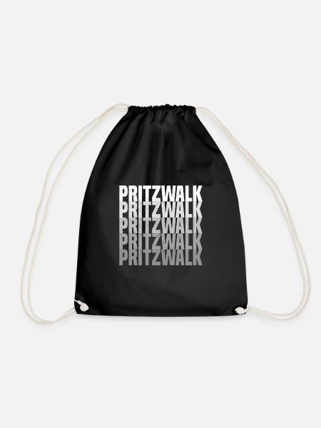 Pritzwalk - Turnbeutel - Schwarz