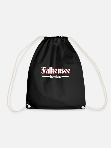 Falkensee - Turnbeutel - Schwarz