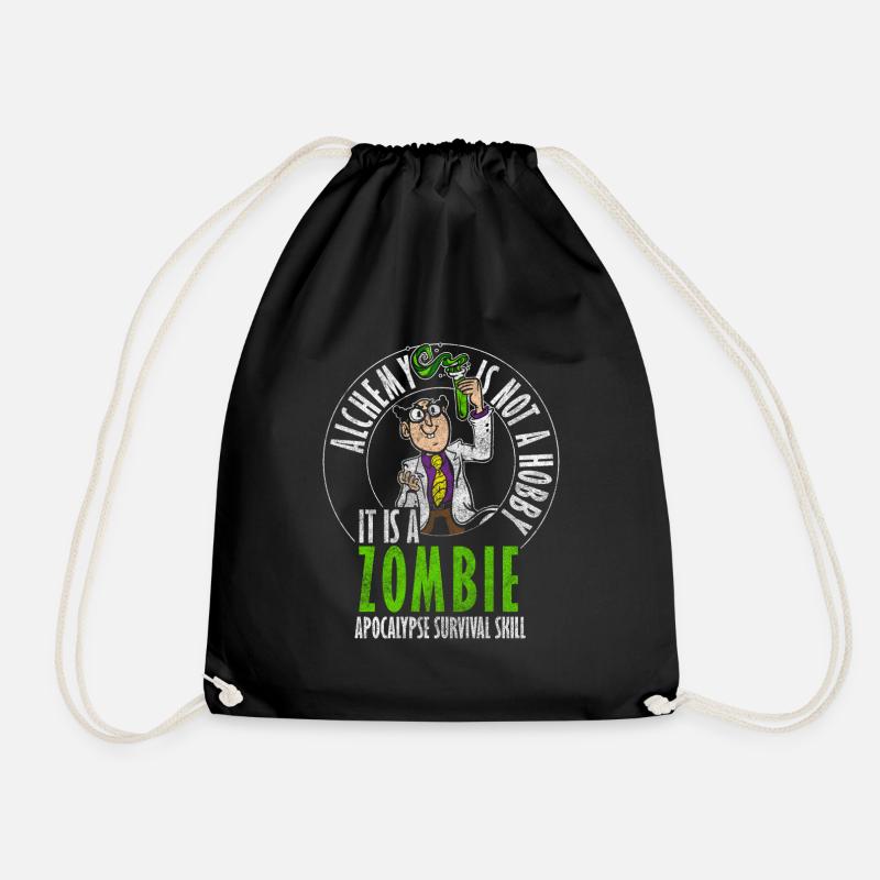 Chemical Chemist - Drawstring Bag - black