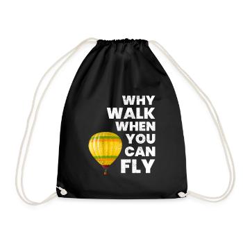 Montgolfière Montgolfière Montgolfière - Sac de sport léger - noir - Devant