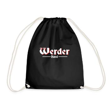 Werder Havel - Turnbeutel - Schwarz - Vorne