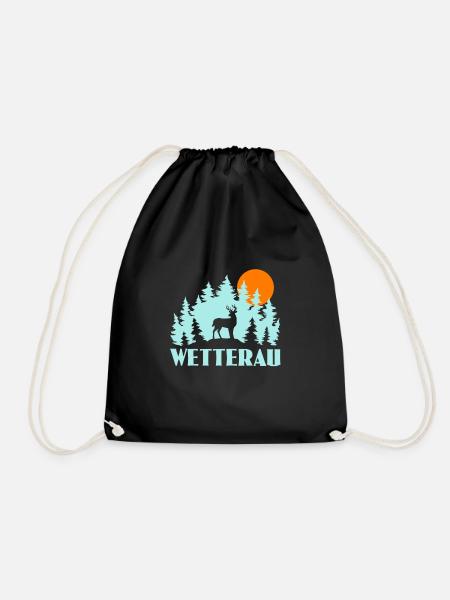Wetterau - Turnbeutel - Schwarz