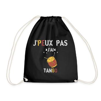 J Peux Pas J Ai Tango - Sac de sport léger - noir - Devant