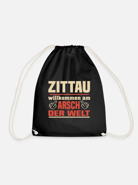 Zittau - Turnbeutel - Schwarz