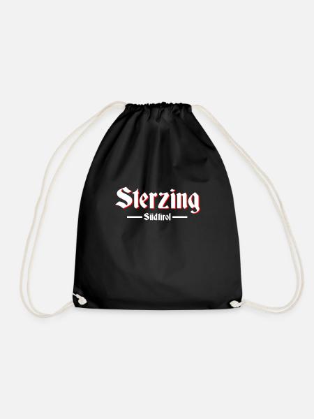 Sterzing Südtirol - Turnbeutel - Schwarz