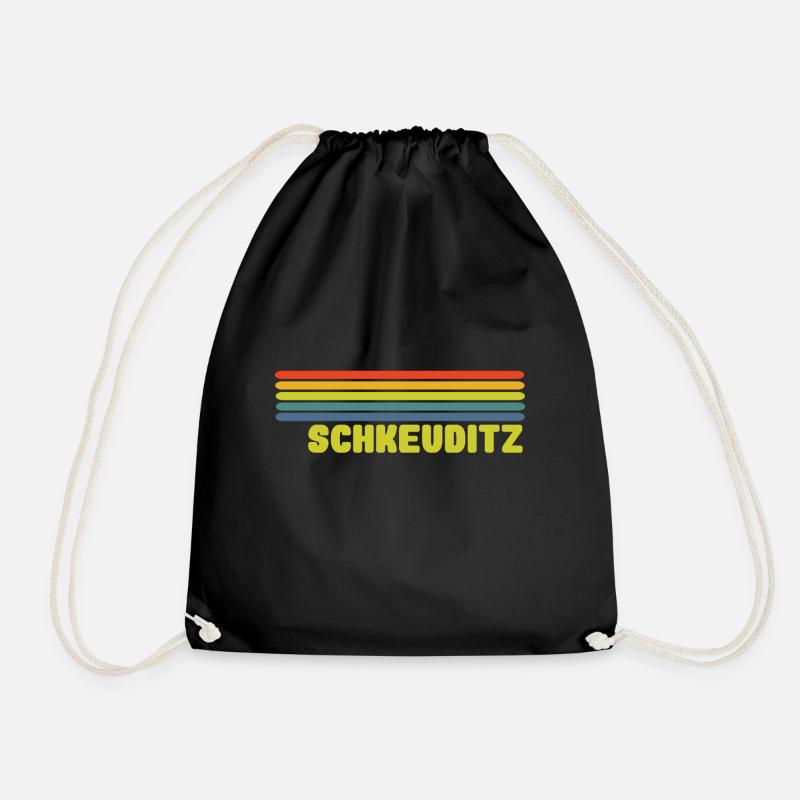 Schkeuditz - Turnbeutel - Schwarz