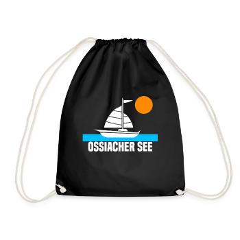 Ossiacher See - Turnbeutel - Schwarz - Vorne