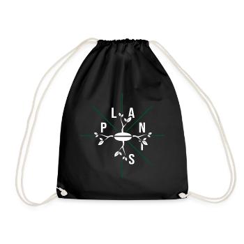 Gardening, gardening, organic gardening, plants, sowing - Drawstring Bag - black - Front