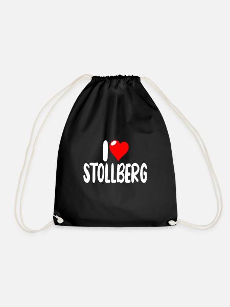 Stollberg - Turnbeutel - Schwarz