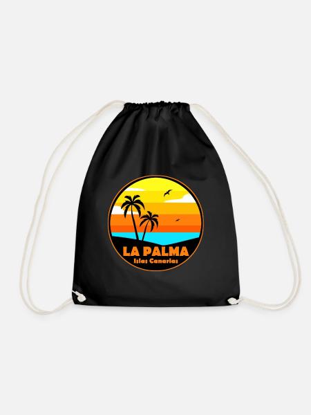 La Palma - Turnbeutel - Schwarz