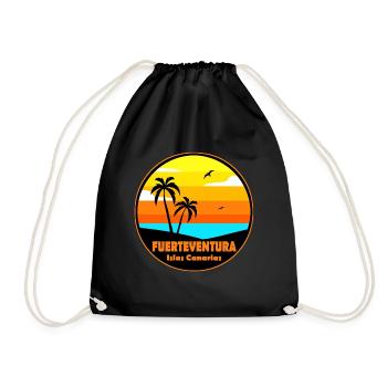 Fuerteventura - Turnbeutel - Schwarz - Vorne