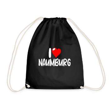 naumburg - Turnbeutel - Schwarz - Vorne