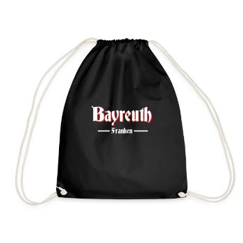 Bayreuth - Turnbeutel - Schwarz - Vorne