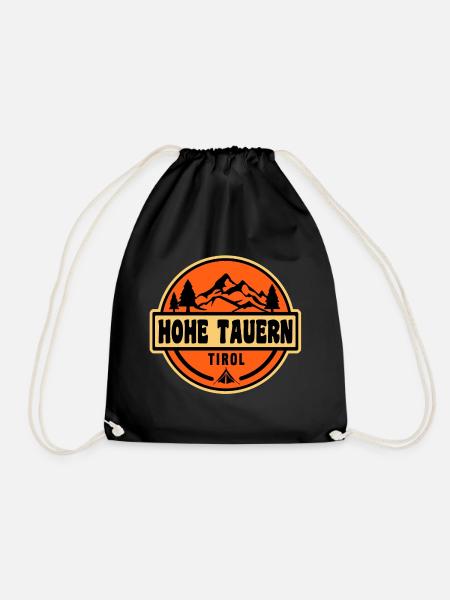 Hohe Tauern - Turnbeutel - Schwarz
