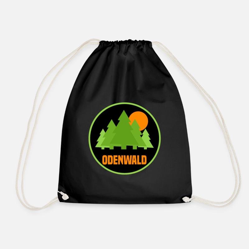 odenwald - Turnbeutel - Schwarz