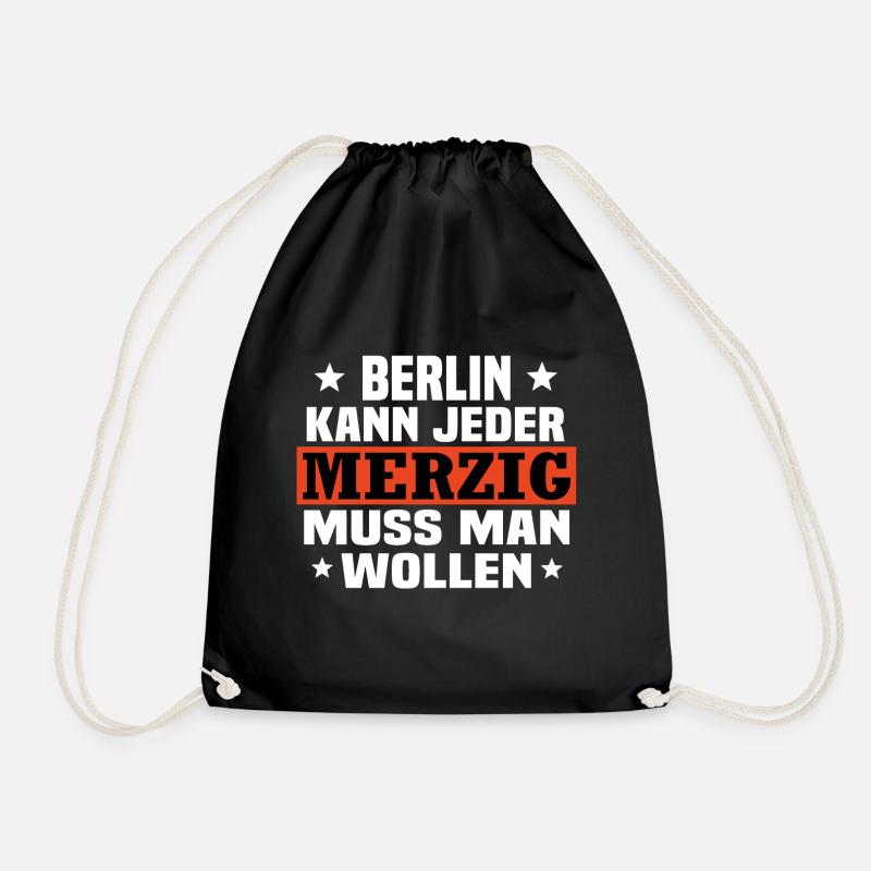 merzig saar - Turnbeutel - Schwarz