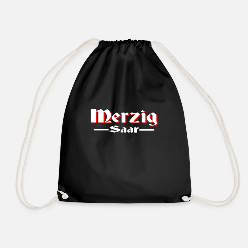merzig saar - Turnbeutel - Schwarz