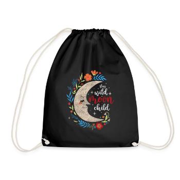 Symbol Sun Religion Elements - Drawstring Bag - black - Front