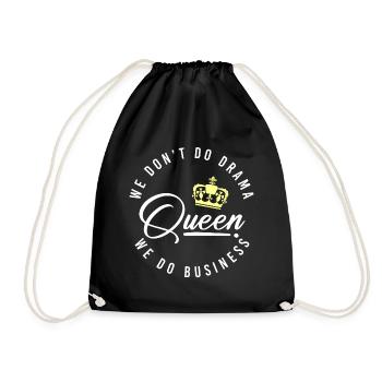 Drame Krone Schauspiel Bühne - Sac de sport léger - noir - Devant