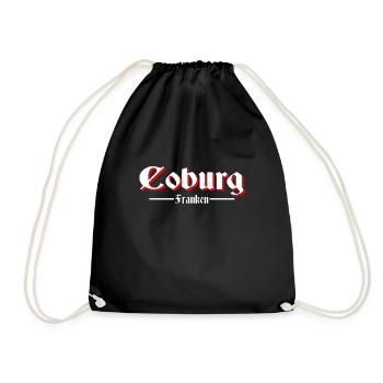 Coburg - Turnbeutel - Schwarz - Vorne