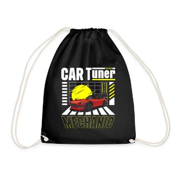 Conducteur de voiture à la dérive - Sac de sport léger - noir - Devant