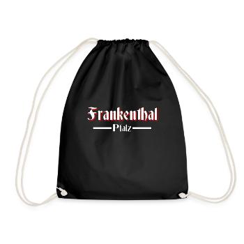 Frankenthal - Turnbeutel - Schwarz - Vorne