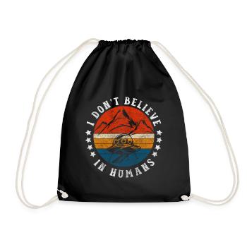 Galaxie OVNI Planète Terrienne - Sac de sport léger - noir - Devant