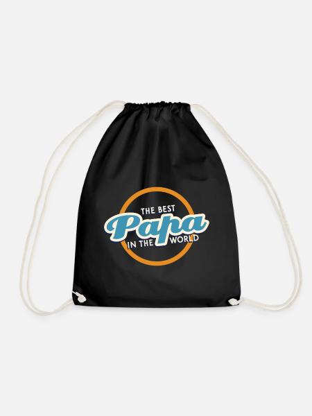 Daddy Father Daddy - Drawstring Bag - black
