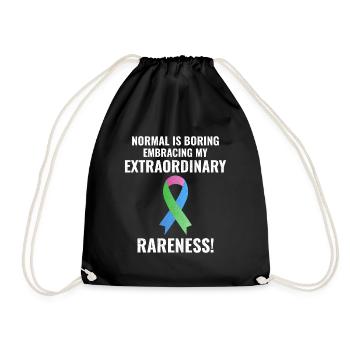 La sensibilisation aux maladies rares embrasse l’extraordinaire - Sac de sport léger - noir - Devant