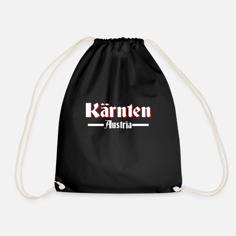 Kärnten - Turnbeutel - Schwarz