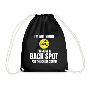 Pom-pom girl Cheerleading Girl Cheering Cheer Squad - Sac de sport léger - noir - Devant