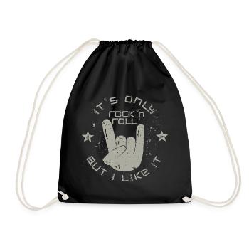 uniquement du Rock 'n' Roll - Sac de sport léger - noir - Devant