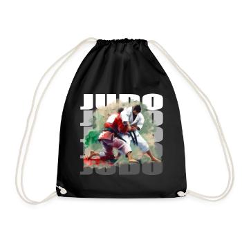 Judo - Sac de sport léger - noir - Devant