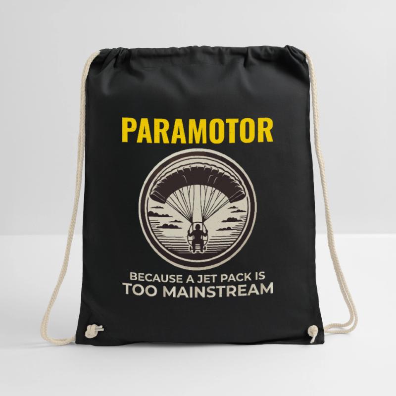 Paramotor Pilot Paramotoring Powered Paraglider Drawstring Bag