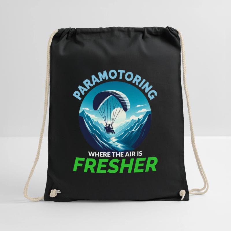Paramotor Pilot Paramotoring Powered Paraglider Drawstring Bag