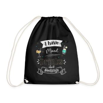 Barman Beer Drinker Gin - Sac de sport léger - noir - Devant