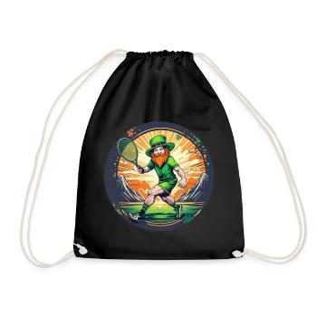 Saint-Patrick Shamrock Tennis - Sac de sport léger - noir - Devant