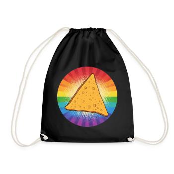 LGBTQ Nacho - Sac de sport léger - noir - Devant