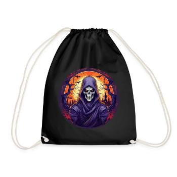 Gruseliges Halloween-partykostüm Sensenmann - Sac de sport léger - noir - Devant