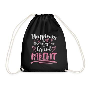 Grandma Offspring Dear Grandmother - Drawstring Bag - black - Front
