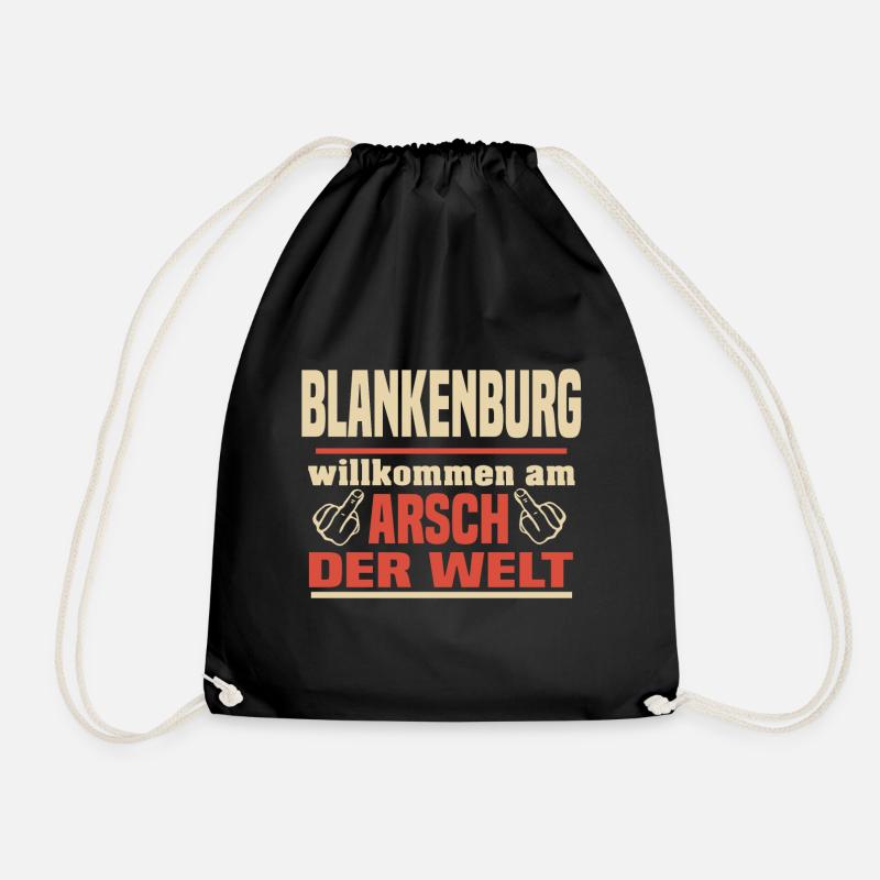 Blankenburg - Turnbeutel - Schwarz