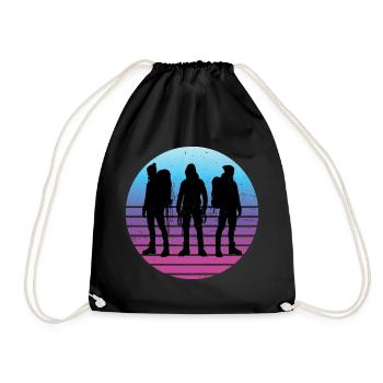 Escalade Bloc Grimpeur Bloc Bloc - Sac de sport léger - noir - Devant