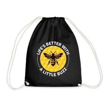 Abeille Apiculteur Apiculture Insecte Collectionneur - Sac de sport léger - noir - Devant