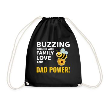 Honeybee Dad Beekeeper Apiculture Insect Collector - Sac de sport léger - noir - Devant