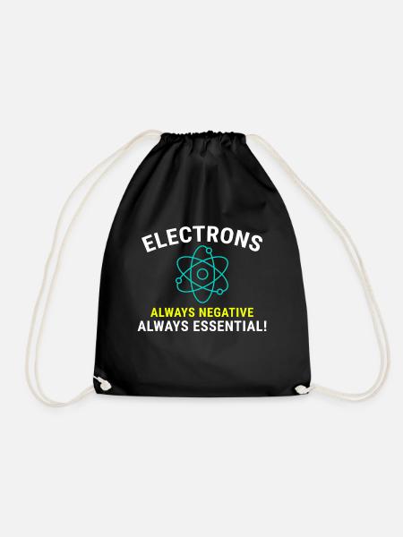 Elektriker Humor Elektrotechniker Ingenieur - Turnbeutel - Schwarz