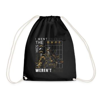 Gaming Online Graphics Games - Drawstring Bag - black - Front
