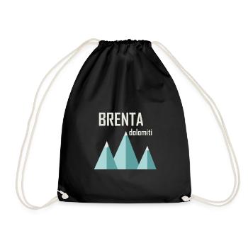 Minimal Berge Brenta - Turnbeutel - Schwarz - Vorne